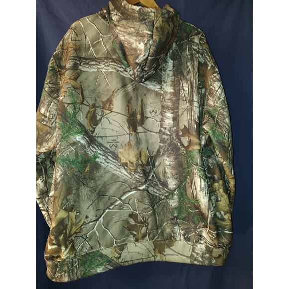 REALTREE Extra Camo Hunting Shirt NO SIZE TAG measurements included Men's Shirt - Picture 9 of 12